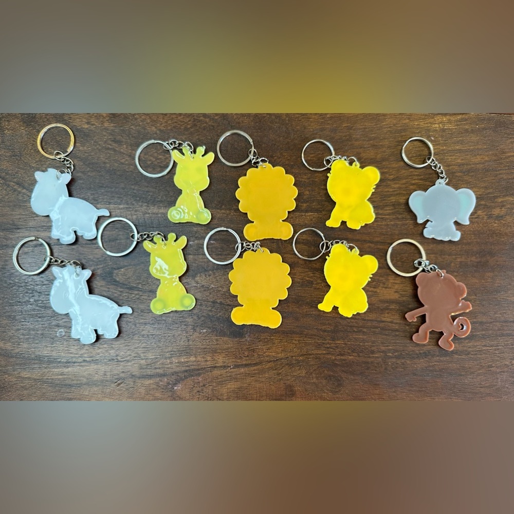 Cute Assorted Animal Keychains - Picture 2 of 5